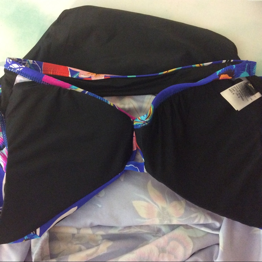 New Athena Mexican Floral Cowl One Piece Swimsuit - Picture 10 of 10